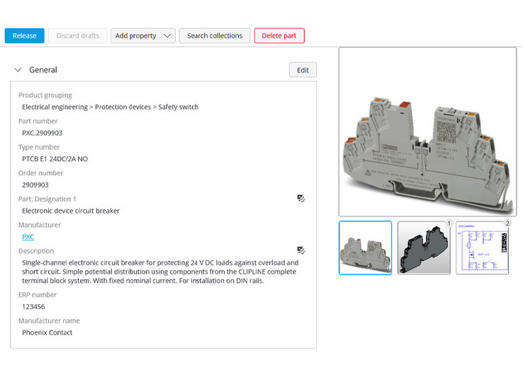 EPLAN eSTOCK - publish your data via an approval process in the cloud